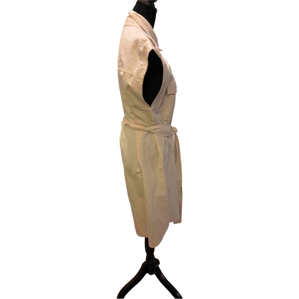 Banana Republic Cream Belted Mini Dress - Picture 2 of 5